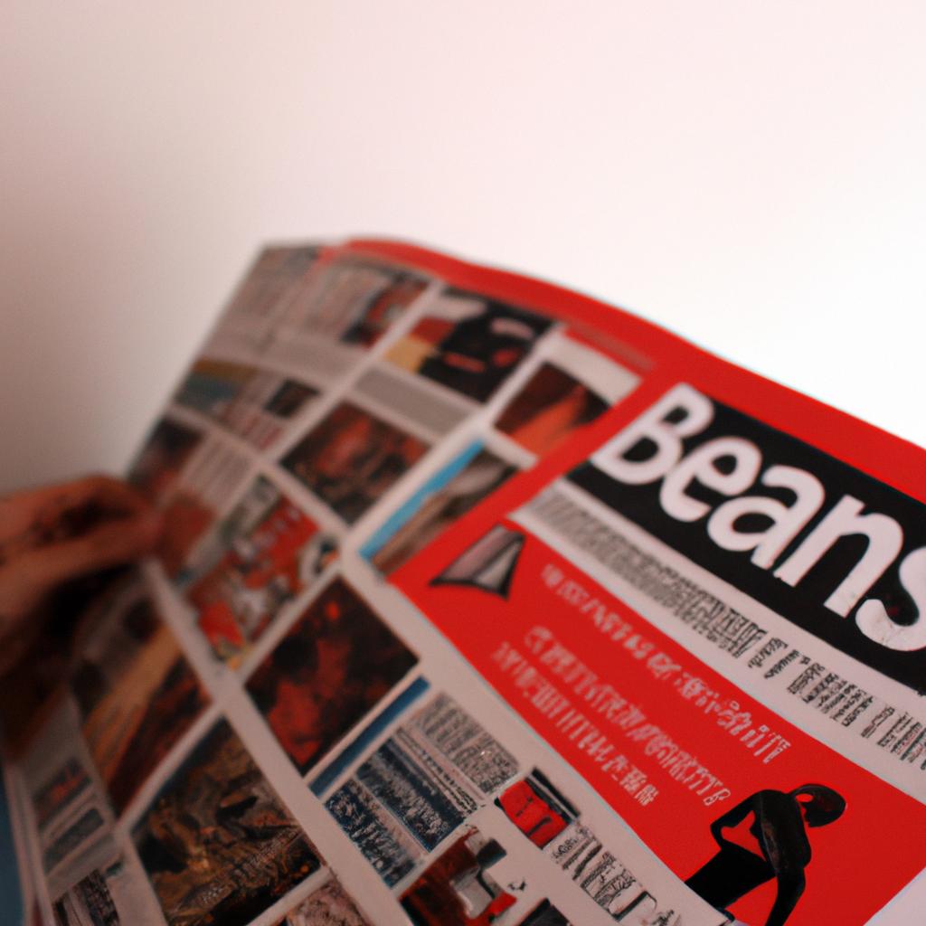 Person reading magazine subscription benefits